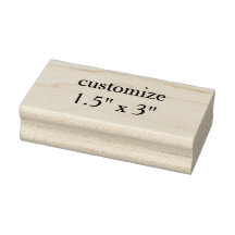 créez votre propre 1,5" x 3" sans poignée personna