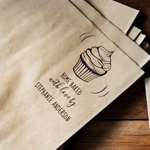 Tampons Encreurs Créez votre propre Cupcake dessiné à la main Accue