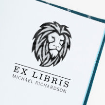 Créez votre propre Emblème de Lion Ex Bibliothèque