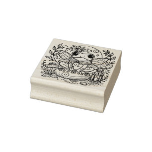 Tampons Encreurs Créez Votre Propre Grenouille Fée Florale Céleste