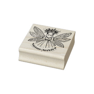 Tampons Encreurs Créez Votre Propre Jolie Fée des Fleurs Pixie