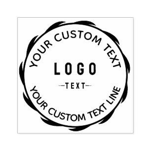 Tampons Encreurs Créez votre propre logo d'entreprise personnalisé 