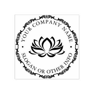 Tampons Encreurs Créez Votre Propre Logo Professionnel Personnalisé