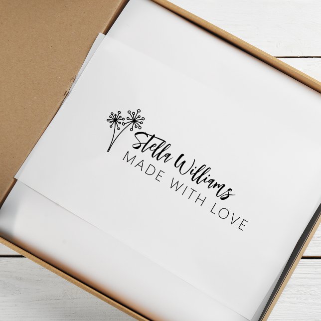 Tampons Encreurs Créez Votre Propre Machine Avec Amour (Create Your Own Handmade With Love Rubber Stamp)