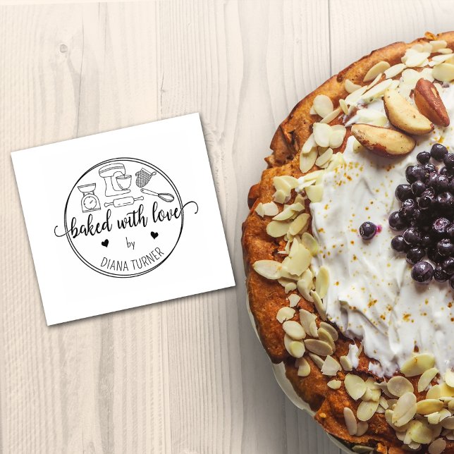 Tampons Encreurs Créez votre propre maison cuite avec amour (Créateur téléchargé)