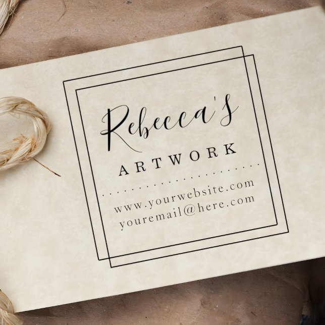 Tampons Encreurs Créez votre propre oeuvre de nom personnalisé (Créateur téléchargé)