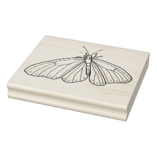 Tampons Encreurs Créez votre propre papillon perché dessiné à la ma