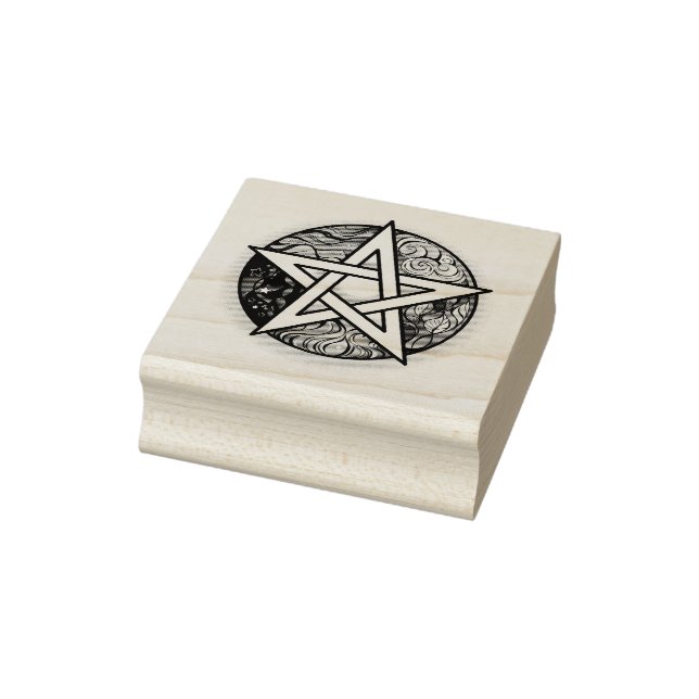 Tampons Encreurs Créez Votre Propre Pentacle Élemental (Tampon)