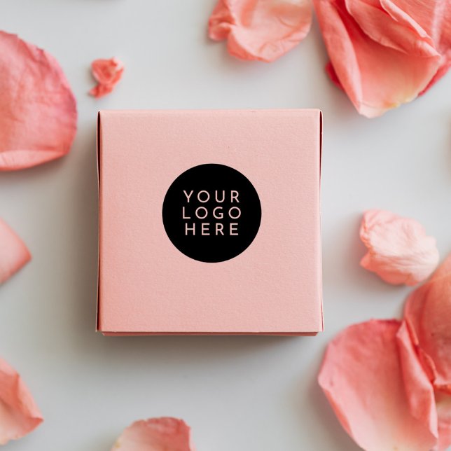 Tampons Encreurs Créez Votre Propre Petit Budget Simple Logo Person (Créateur téléchargé)