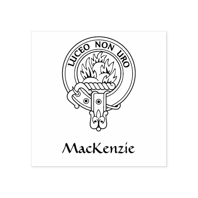 Tampons Encreurs Crête de Clan MacKenzie [Modifier] (Impression)