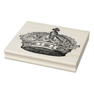 Tampons Encreurs Crown Vintage Art Stamp du Roi