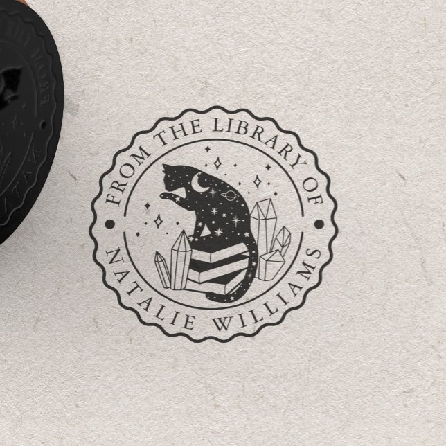 Tampons Encreurs Crystal Cat Star Pencil Moon de la Bibliothèque de (Créateur téléchargé)