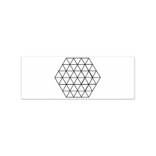 Tampons Encreurs Cube géométrique 3D Thunder_Cove