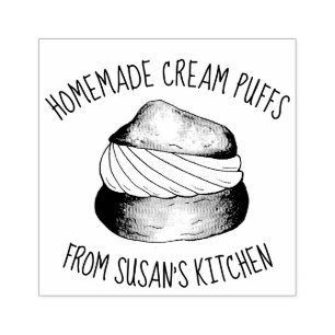 Tampons Encreurs Cuisine maison Cream Puffs Pâtisserie Chef Personn