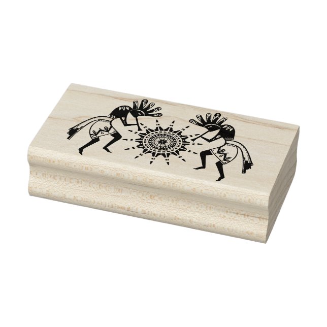 Tampons Encreurs Culture amérindienne - Soleil Danser Kokopelli 1 (Tampon)