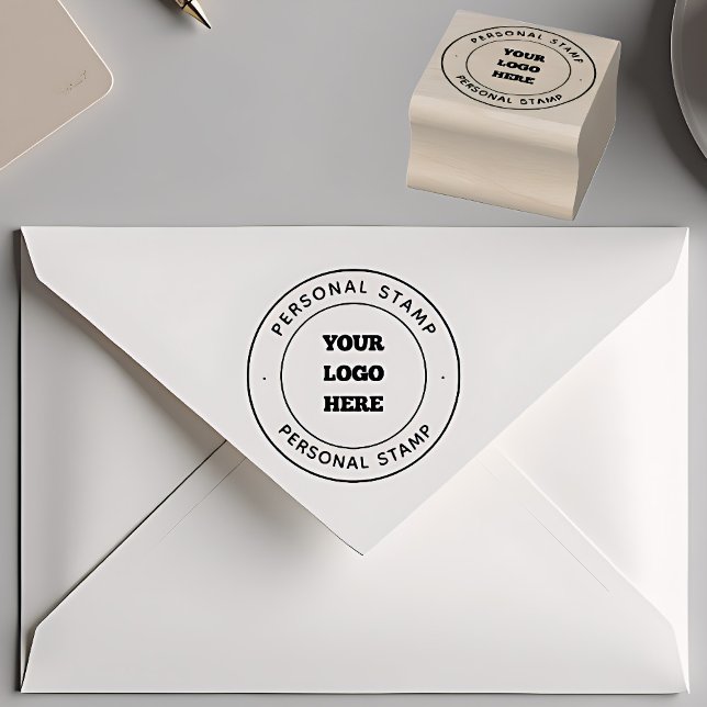 Tampons Encreurs Custom Logo Rubber Stamp Personalized Branding (Créateur téléchargé)