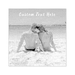 Tampons Encreurs Custom Photo Text Stamp Your Favorite Photos Love