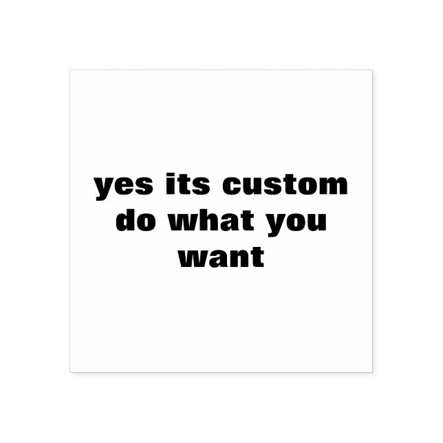 Tampons Encreurs custom stamp (Impression)