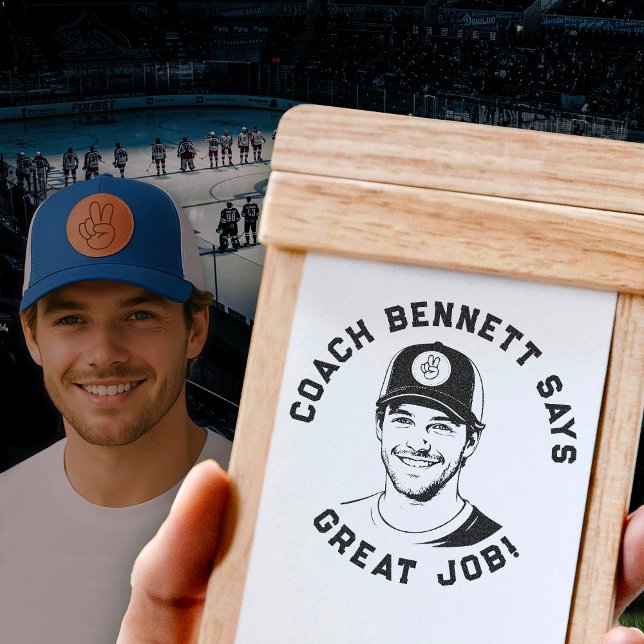 Tampons Encreurs Custom Teacher Coach Stamp, Sports Classroom Stamp (Créateur téléchargé)