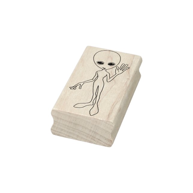 Tampons Encreurs Cute, Alien amical (Tampon)