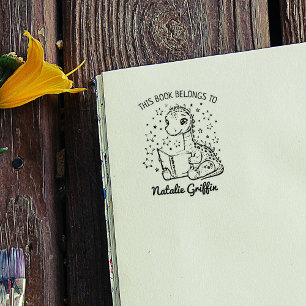Tampons Encreurs Cute Baby Dino Plaque