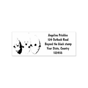 Tampons Encreurs Cute chantant des patates douces caricaturales lég