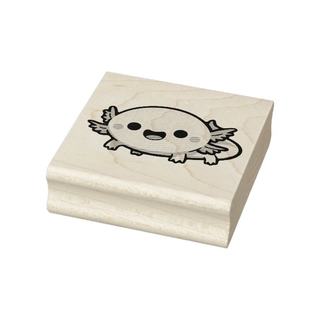 Tampons Encreurs Cute Chibi Axolotl (Tampon)