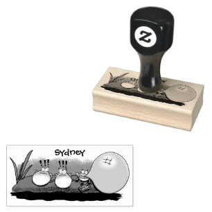 Tampons Encreurs Cute drôle grenouilles bubblegum dessin de dessin