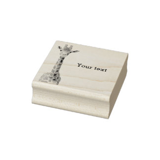 Tampons Encreurs Cute giraffe face
