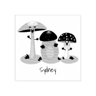 Tampons Encreurs Cute kawaii champignon champignon toadstool