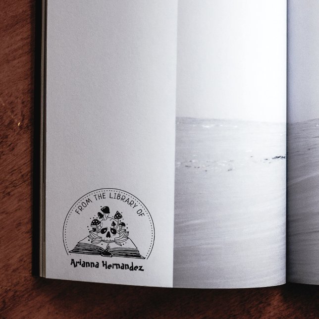 Tampons Encreurs De La Bibliothèque De, Crâne Mystique De Champigno (Créateur téléchargé)