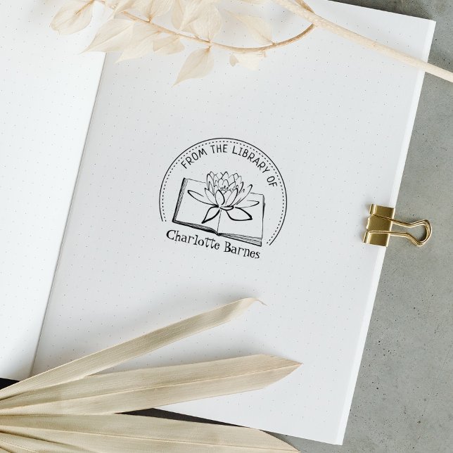 Tampons Encreurs De la bibliothèque de, Lotus Book (Créateur téléchargé)