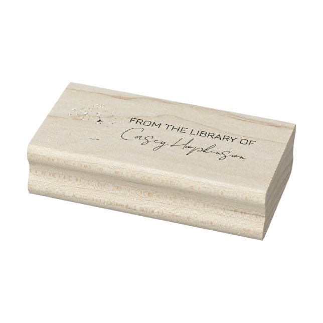 Tampons Encreurs De la bibliothèque de plaque de livre moderne Timb (Tampon)