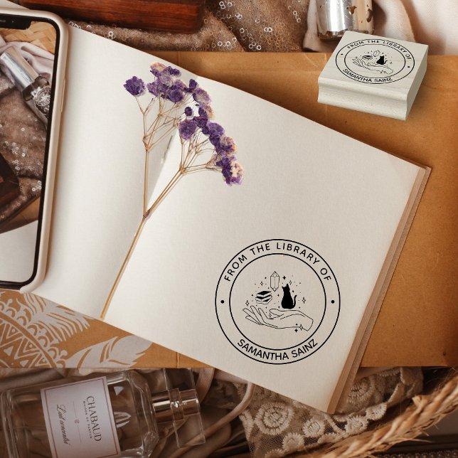 Tampons Encreurs De la bibliothèque de Stamp Stamp Chat Crystals (Créateur téléchargé)