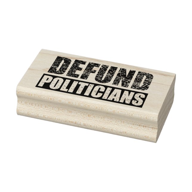 Tampons Encreurs Defund politicians (Tampon)