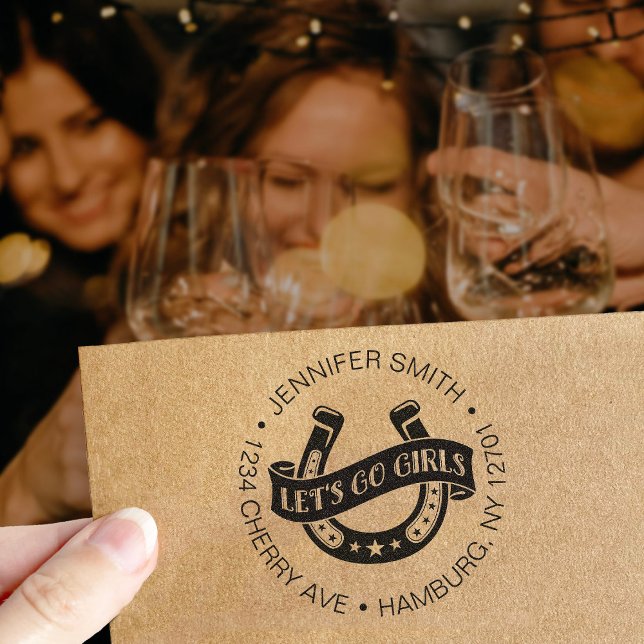 Tampons Encreurs Desert Cowgirl Dernier Rodeo Bachelorette Party (Créateur téléchargé)