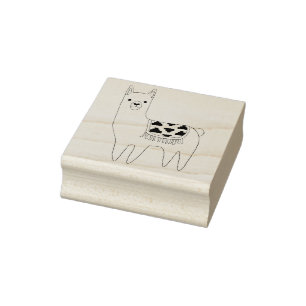 Tampons Encreurs Design moderne Sketchy Aztec Llama