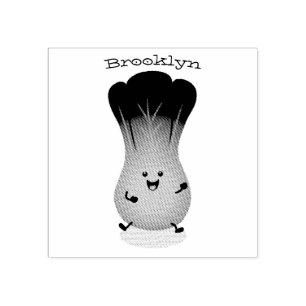 Tampons Encreurs dessin animé mignon de bok choy