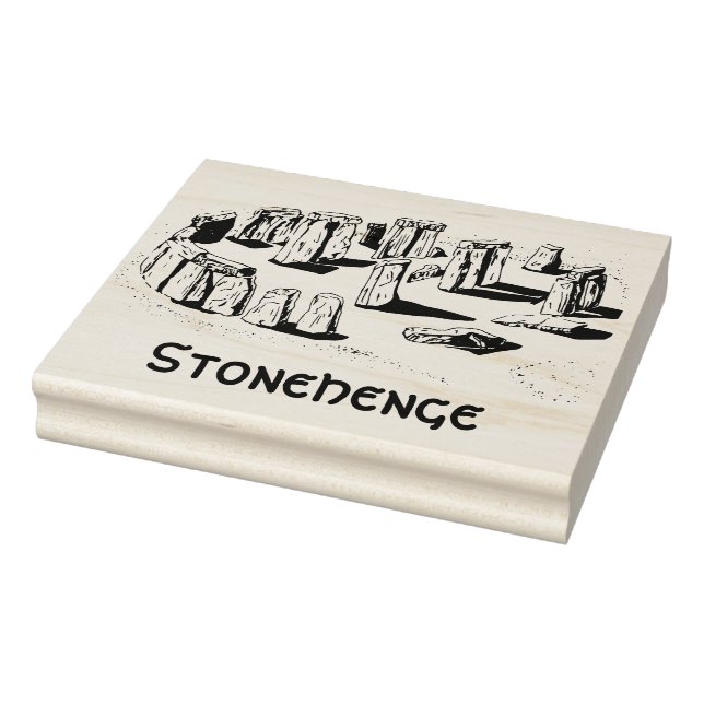 Tampons Encreurs Dessin au trait de Stonehenge (Tampon)