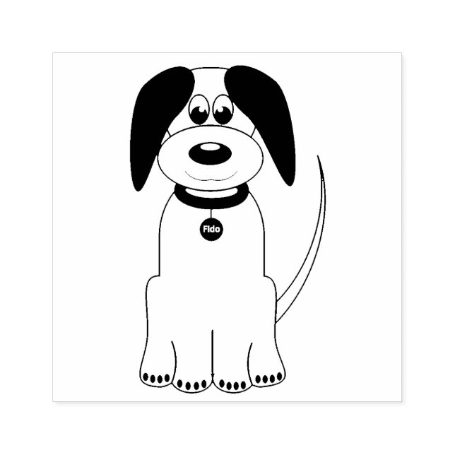 Tampons Encreurs Dessin de chien (Impression)