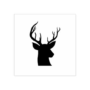 Tampons Encreurs Dessin rustique de pays d'Antler de mâle