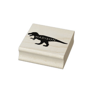 Tampons Encreurs Dinosaur Tyrannosaurus Rex Cute T-Rex Nom de l'enf