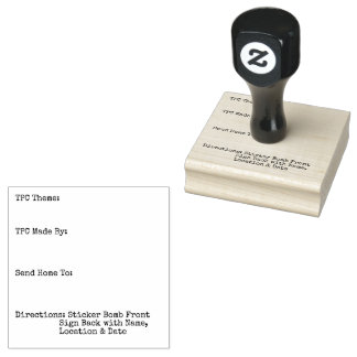 Tampons Encreurs Directions TPC Stamp
