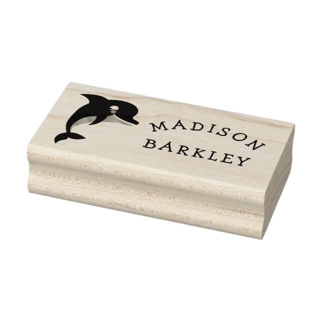 Tampons Encreurs Dolphin Cute Kid's Adorable Nom Timbre en caoutcho (Tampon)