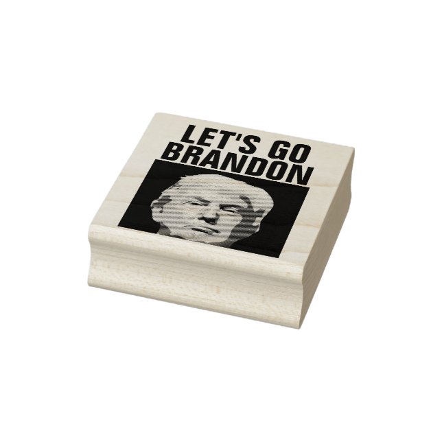 TAMPONS ENCREURS DONALD TRUMP ALLONS-Y BRANDON RUBBER STAMP (Tampon)