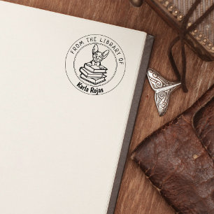 Tampons Encreurs Donskoy Cat, Livre De La Bibliothèque De