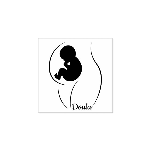 Tampons Encreurs Doula enceinte (Impression)