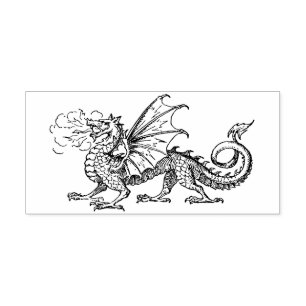 Tampons Encreurs Dragon vintage