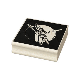 Tampons Encreurs Dragonfly Symbolic Art Fourre-tout Timbre en caout