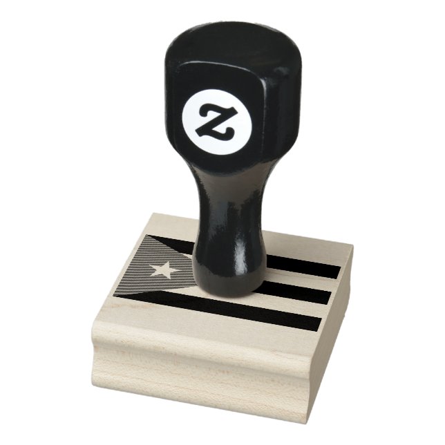 Tampons Encreurs Drapeau cubain Wood Art Stamp (Tampon)